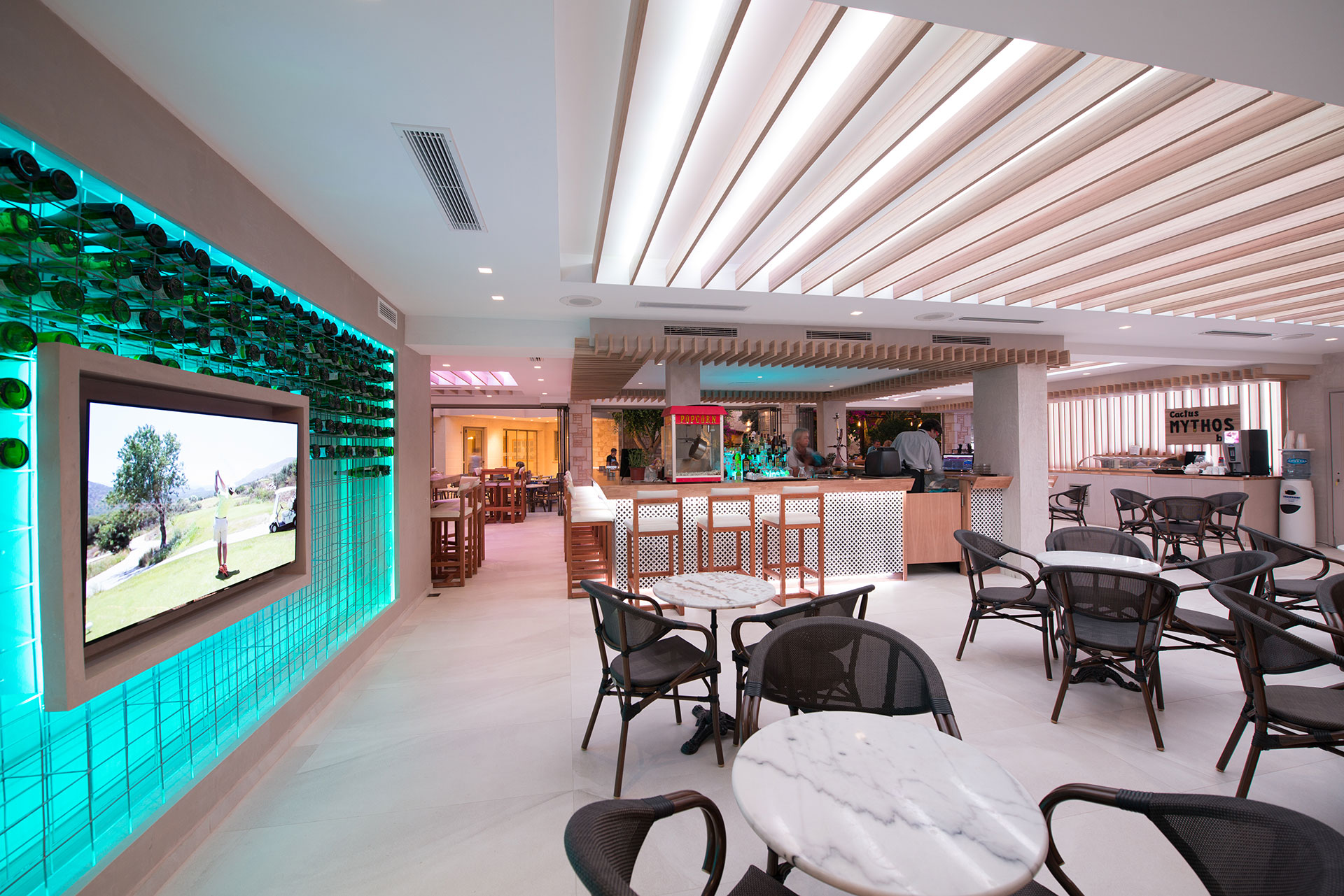 modern catering interior