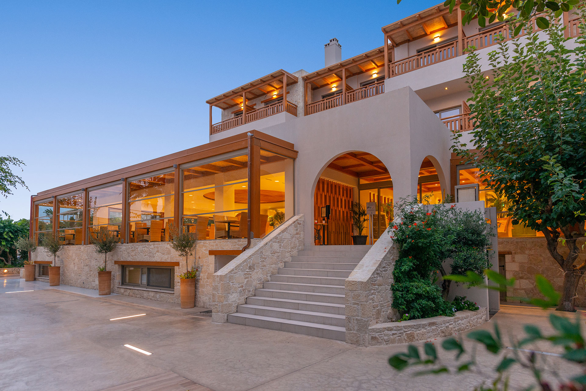 Exterior view of hotel