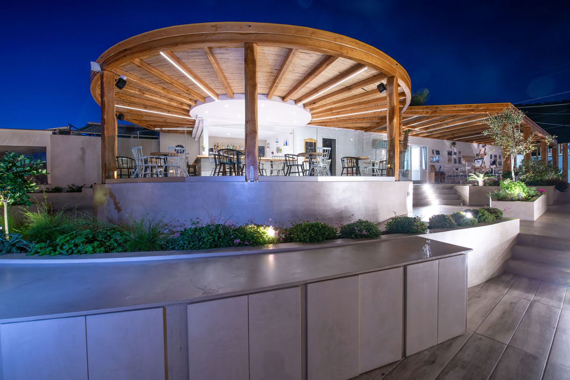 Cactus Beach Hotel Malia Beach Bar 4803